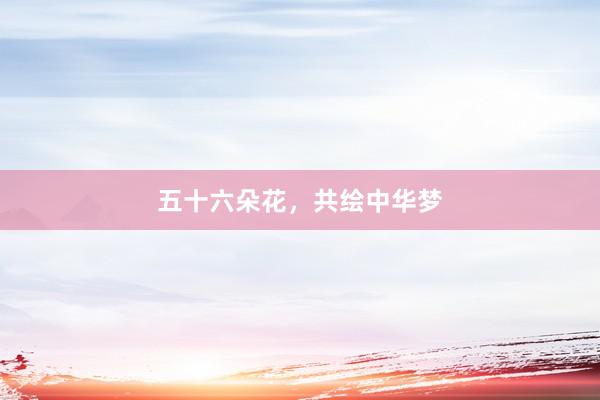 五十六朵花，共绘中华梦